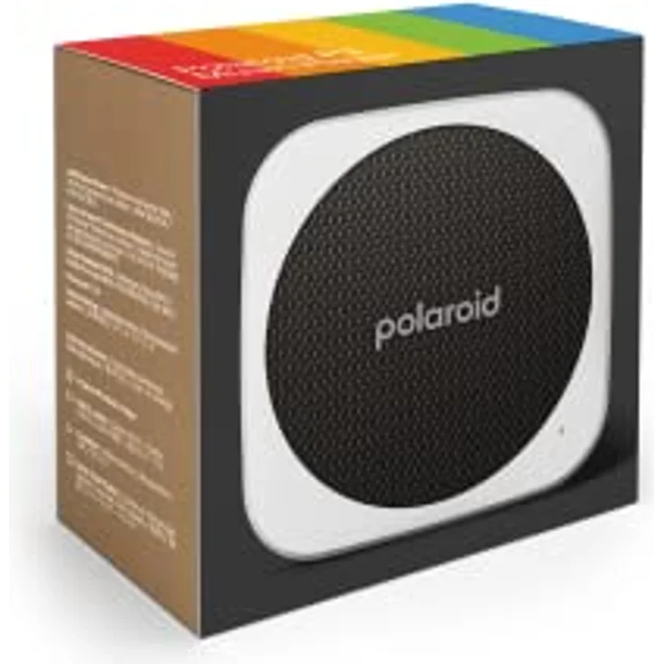 Polaroid P1 Music Player (Black) - Super Portable Wireless Bluetooth Speaker Rechargeable with IPX5 Waterproof and Dual Stereo Pairing, 9079 – Bild 2