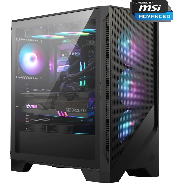 Captiva Highend Gaming R10-0013, Desktop-PC mit AMD Ryzen 5 8400F, Nvidia RTX 5070 12GB, 32GB RAM, 1TB SSD, WLAN, Windows 11 Home 64-bit
