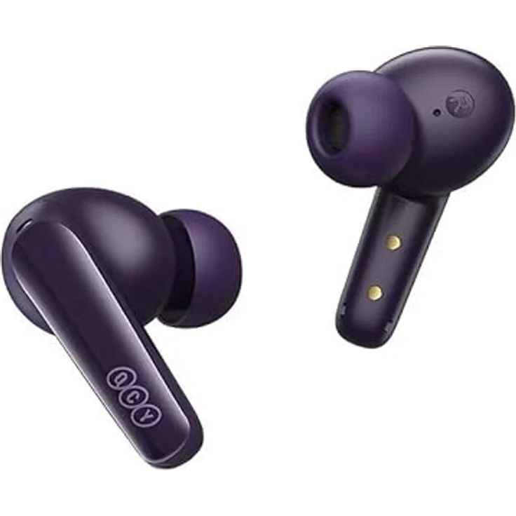 QCY TWS T13x (purple) Wireless Earphones mit ANC, bis zu 8 Stunden Akkulaufzeit, kabellos - Violett – Bild 4