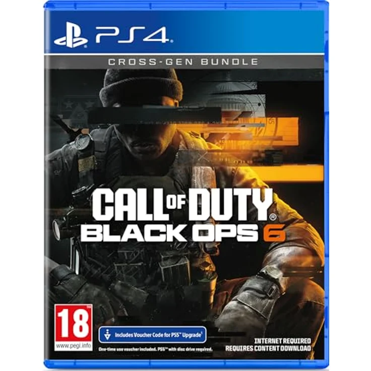 Call of Duty®: Black Ops 6 - Cross-Gen Bundle - UNCUT AT PEGI 18 - PS4 & PS5 Version, Deutsche Verpackung, Multiplayer mit 16 neuen Karten, Rückkehr von Zombies – Bild 1