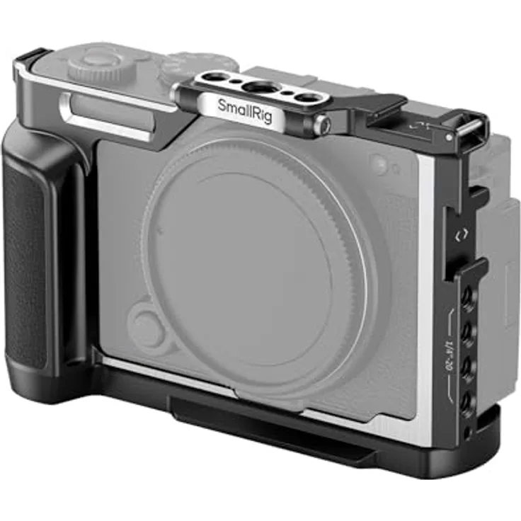 SMALLRIG Cage Käfig für Panasonic LUMIX S9, Aluminiumlegierung, Arca-Swiss Schnellwechselplatte, Cold Shoe-Halterung, 1/4"-20 Gewindelöchern - 4515 - Preisvergleich