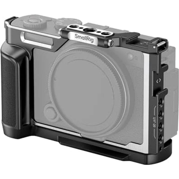 SMALLRIG Cage Käfig für Panasonic LUMIX S9, Aluminiumlegierung, Arca-Swiss Schnellwechselplatte, Cold Shoe-Halterung, 1/4"-20 Gewindelöchern - 4515 - Preisvergleich – Bild 1