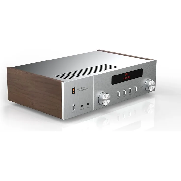 JBL SA550 Classic Vollverstärker, Silber