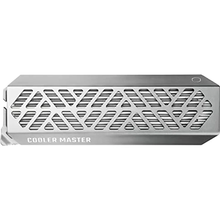 Cooler Master ORACLE AIR – NVME M.2 SSD-Gehäuse, großer Kühlkörper, zweischichtiges Aluminiumgehäuse bis zu 1000 MB/s, werkzeuglos, MOLLE-kompatibel, USB 3.2 Gen 2 Typ-C, für mehrere Plattformen, 130g – Bild 1