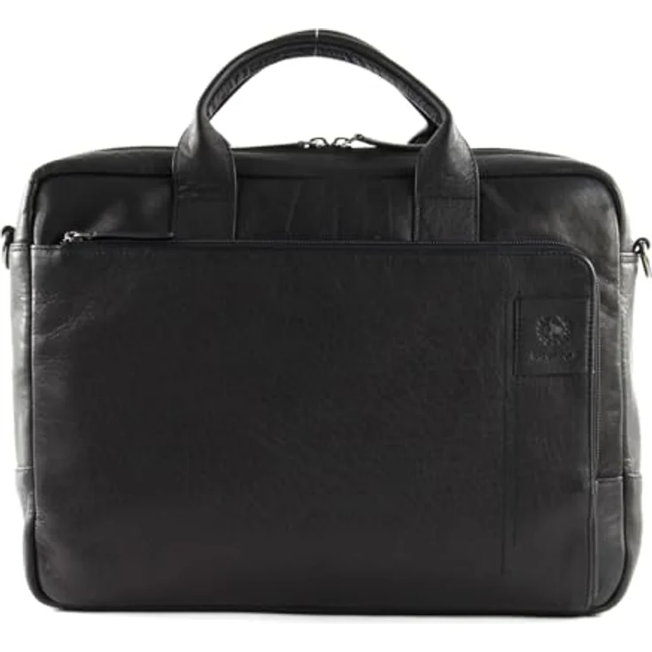 Strellson Hyde Park Aktentasche, Laptoptasche mit 2 Hauptfächern, schwarz, für A4-Unterlagen und Laptop bis 15.6 Zoll – Bild 1