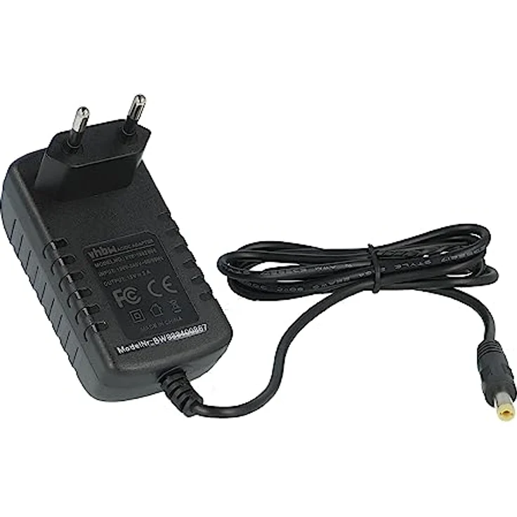 vhbw Netzteil kompatibel mit Medion Life S64007 (MD 44007) Lautsprecher, AC/DC Netzadapter 15 V / 2,0 A, schwarz – Bild 1