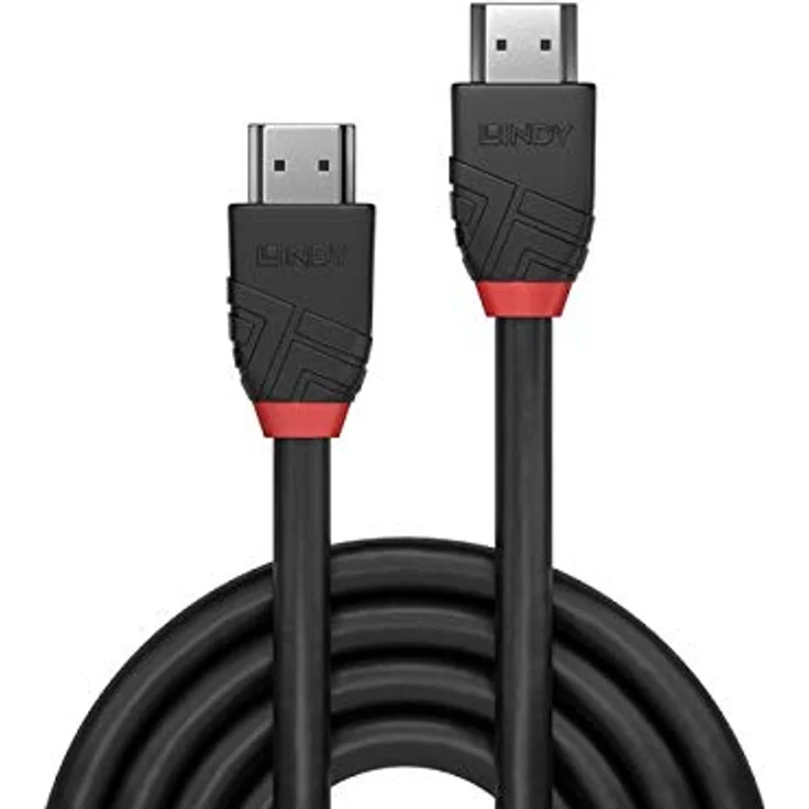 5m High Speed HDMI Kabel, Black Line – Bild 3