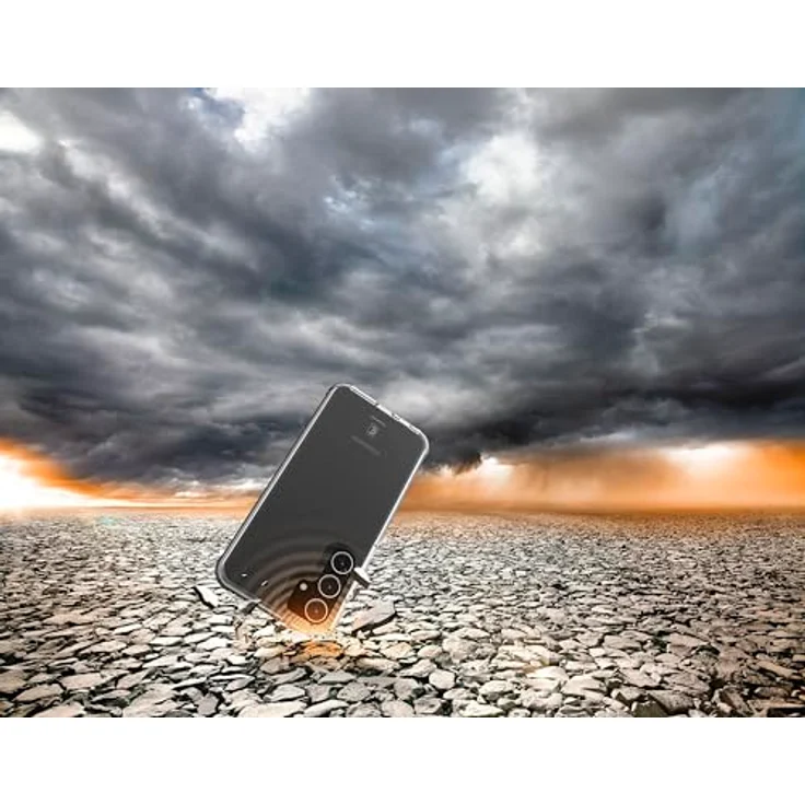 cellularline - Tetra Force Strong Guard - Galaxy S24 - Ultra-schützende, Flexible Hülle - Verstärkte Kanten und Ecken - Kann Stöße und Stürze absorbieren und ableiten - Transparent – Bild 4