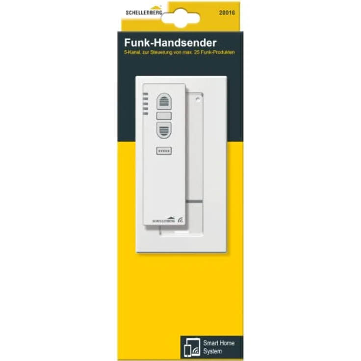 Smart Home Funk-Handsender 5 Kanal weiß – Bild 8