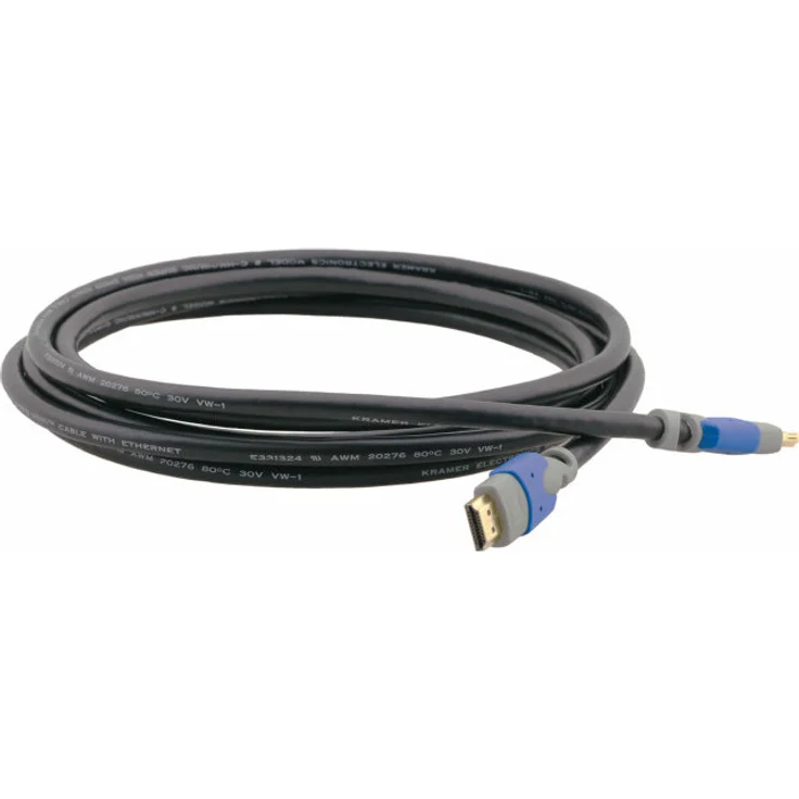 Kramer Electronics C-HM/HM/PRO-40, High-Speed HDMI-Kabel 12 m, 4K UHD Unterstützung, schwarz
