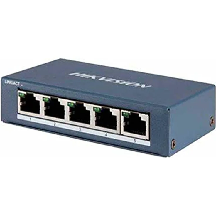 Hikvision - Hikvision Switch 5 Ports 1000 Ethernet Netzwerk-Sw - DS-3E0505-E