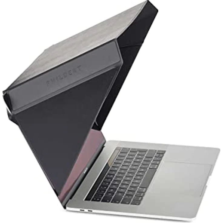 Philbert Design - St. Tropez Slim Hood für 15”/16” Laptops, Sonnenblende/Privatsphäre, hitzebeständig, Blendreduktion, Kontrastverbesserung, faltbar, Schwarz – Bild 1