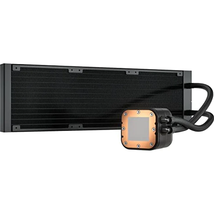 Corsair iCUE H150i RGB Elite CPU-Flüssigkeitskühler (16 Dynamische RGB-LEDs, AF Elite Series 120-mm-FDB-Lüfter, 360-mm-Radiator, iCUE-Software, LGA 1700-, 1200-, 115X-, 2066- und AM4-Sockel) Schwarz – Bild 4