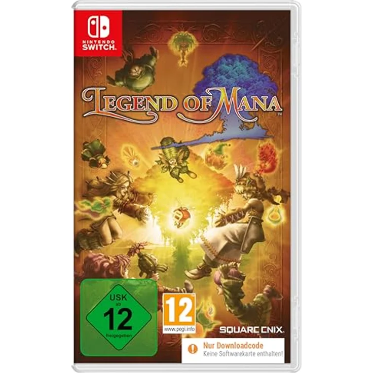 Markt + Technik Legend of Mana für Switch, HD-Remaster mit Downloadcode, 1-2 Spieler – Bild 1