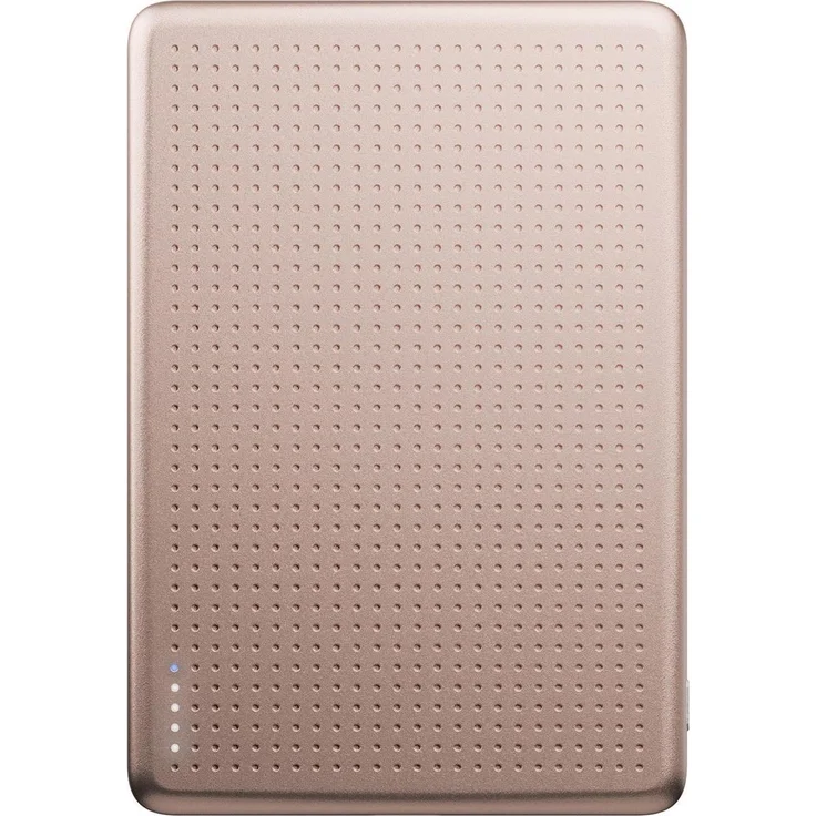 Native Union Active Power Bank (5000 mAh), magnetische Powerbank mit Aluminium-Gehäuse, Rosa