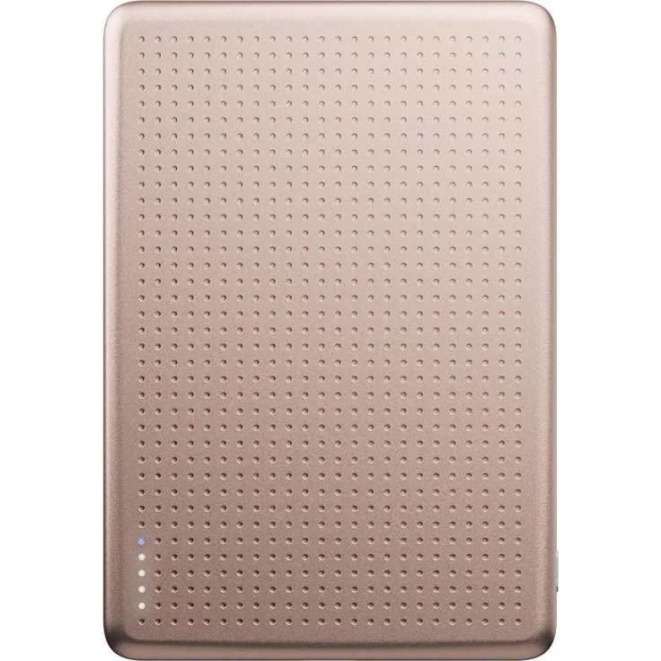 Native Union Active Power Bank (5000 mAh), magnetische Powerbank mit Aluminium-Gehäuse, Rosa