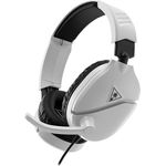 TURTLE BEACH RECON 70P, Over-ear Gaming Headset mit Surround Sound und 40-mm Lautsprechern, Weiß