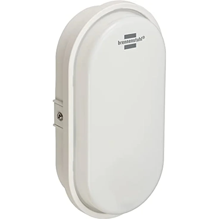 Brennenstuhl LED Ovalleuchte OL 1650 (15W, 1680lm, 4000K, IP65, Kellerleuchte zur Wandmontage) – Bild 1