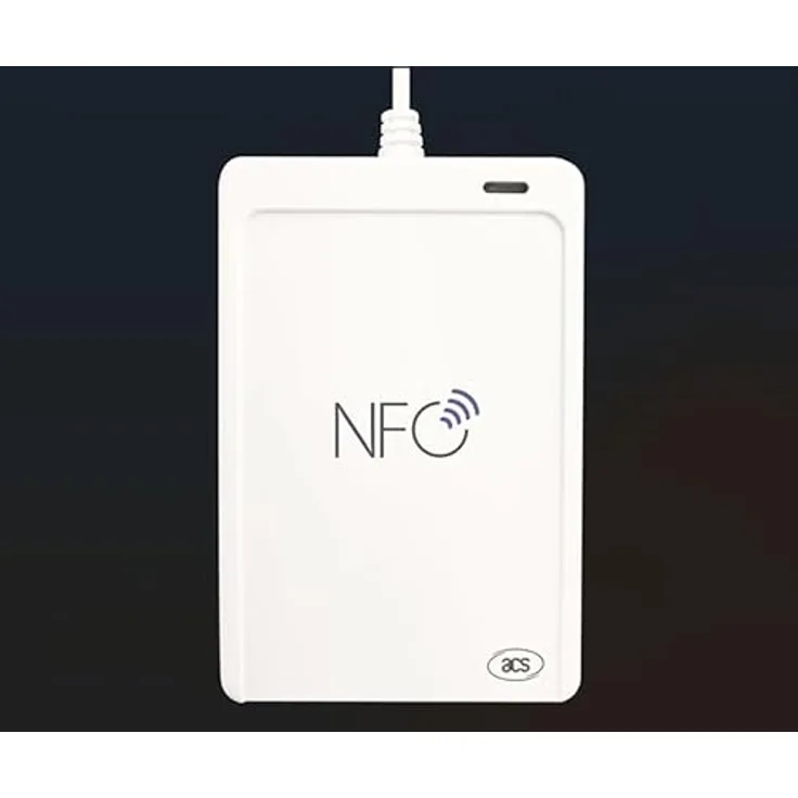 ACS ACR1552U USB NFC Reader IV, Kartenlesegerät mit USB-C-Anschluss, unterstützt ISO 14443 Typ A/B, MIFARE und FeliCa, Smartcard- und Emulationsmodus