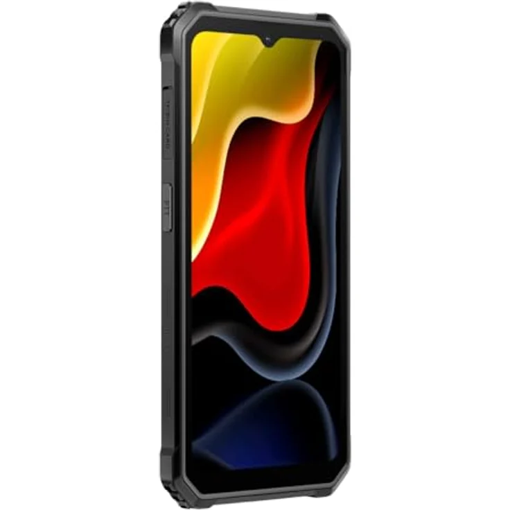 Blackview BV4800 SE Outdoor Smartphone, 6,56 Zoll HD+ Display, 12GB RAM, 64GB ROM, IP68/IP69K, 5100mAh Akku, Dual-Kamera, Android 15, Schwarz – Bild 3