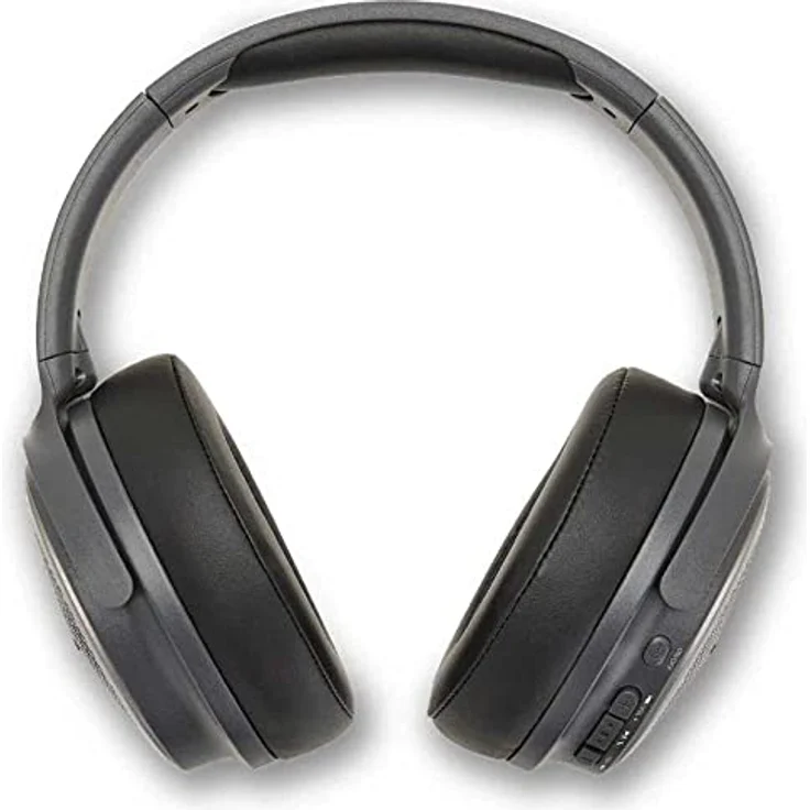 Aiwa HST-250BT/TN, Over-Ear Kopfhörer mit Bluetooth 5.0, 20-20000 Hz, Mikrofon und AUX-Eingang, schwarz – Bild 3