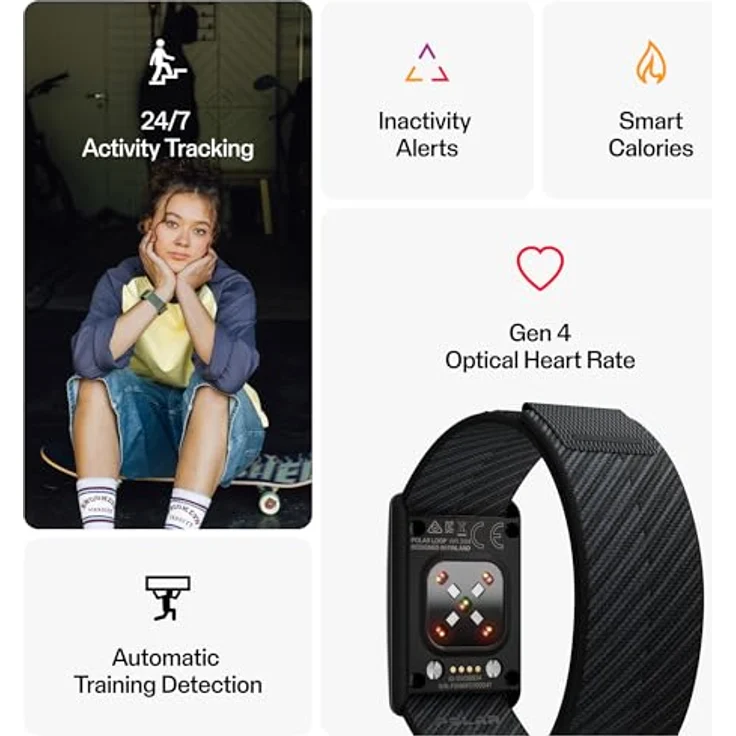 Polar Loop Gen2 Night Black – Bild 3