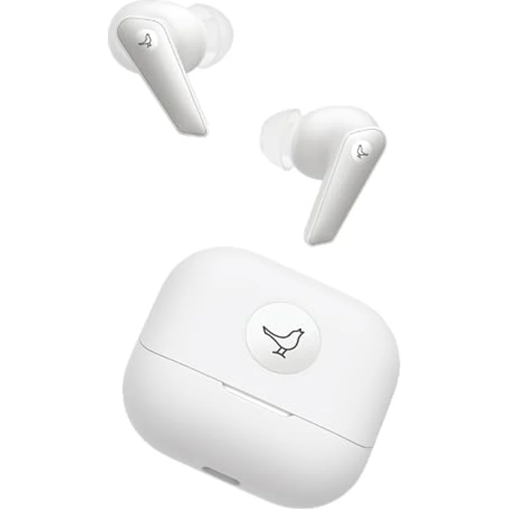 Libratone AIR+ 3 True Wireless In-Ear Kopfhörer mit aktiver Geräuschunterdrückung (Hi-Fi Sound, 24h Akku, ANC, Noise Cancelling, IP54, Bluetooth 5.2) (weiß) – Bild 1