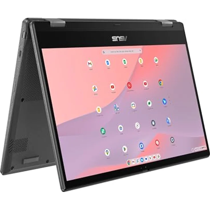 Asus Chromebook Flip CM1402FM2A-EC0015, 14" Full HD Touch IPS, MediaTek Kompanio 520, 8 GB RAM, 128 GB eMMC, Wi-Fi 6, 1.557 kg – Bild 2