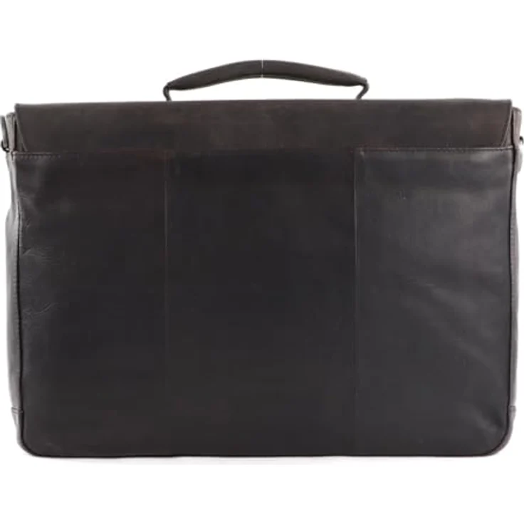 Strellson Aktentasche Brick Lane Jim Briefbag LHF, kernige Aktentasche für stilbewusste Büroauftritte, schwarz – Bild 3