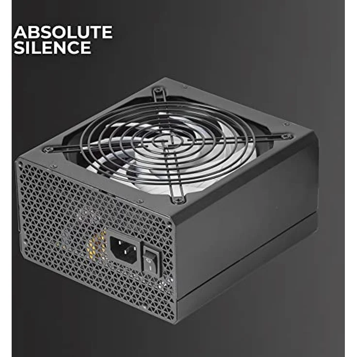 Tacens Radix VII AG 800M, Modulares Netzteil PC ATX 800W, 10 Jahre Garantie, 80Plus Silver, Silent AI-RPM Technologie, 87% Wirkungsgrad, Schwarz – Bild 5