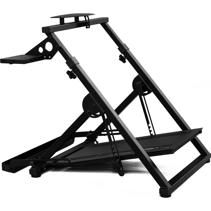 Nitro Concepts C-Racer Lenkradständer – Faltbar, mit Halterung für Lenkrad, Pedale & Gangschaltung – Schwarz