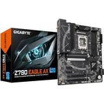 Z790 EAGLE AX Motherboard - Unterstützt Intel Core 14th Gen CPUs, 12+1+1Phasen Digital VRM, bis zu 7600MHz DDR5 (OC), 3xPCIe 4.0 M.2, Wi-Fi 6E, 2.5GbE LAN, USB 3.2 Gen 2