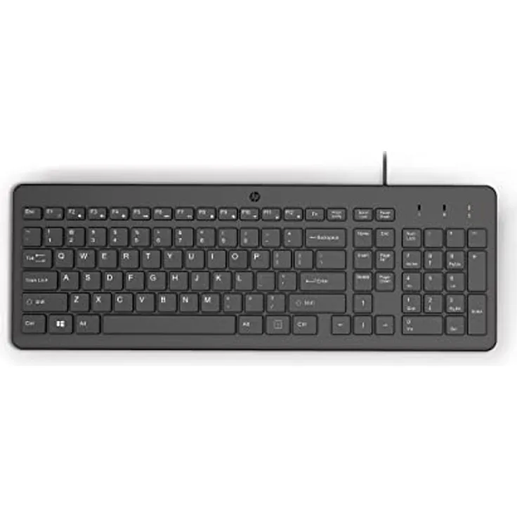 HP 150 Kabelgebundene Tastatur, schwarz