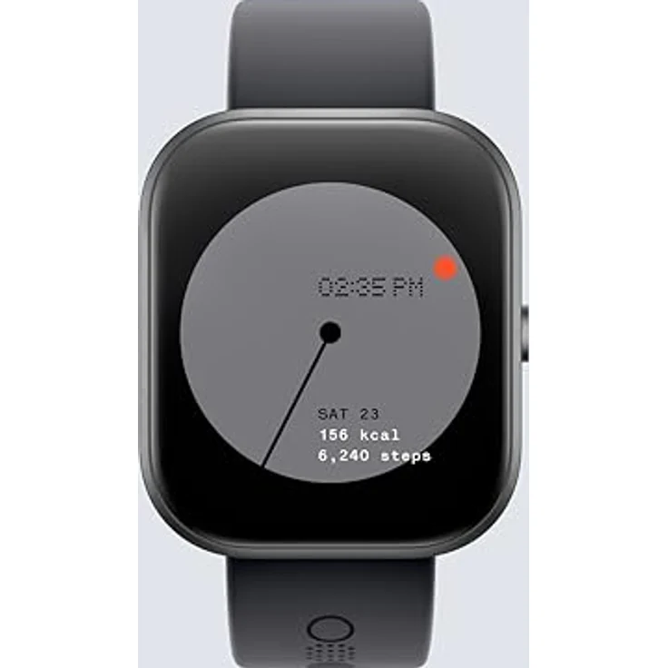 CMF by Nothing Watch Pro Smartwatch mit 1.96 AMOLED display, Fitness-Tracker, Multisystem-GPS, Bluetooth-Anrufe mit AI Noise Reduction und bis zu 13 Tagen Akkulaufzeit - Dunkelgrau – Bild 3