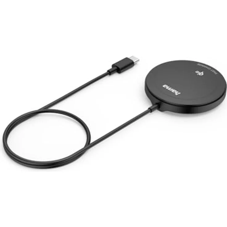 Hama kabelloses Qi2-Ladepad, 15W, Wireless Fast Charger, magnetisch, Schwarz – Bild 3