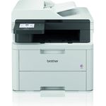Brother DCP-L3555CDW - Kompaktes 3-in-1 Farb-LED Multifunktionsgerät mit WLAN/LAN, ADF und Duplexdruck