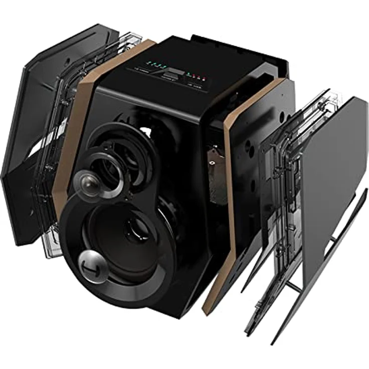 Edifier Aktivboxen G5000 2.0 Bluetooth Gaming RGB schwarz – Bild 4