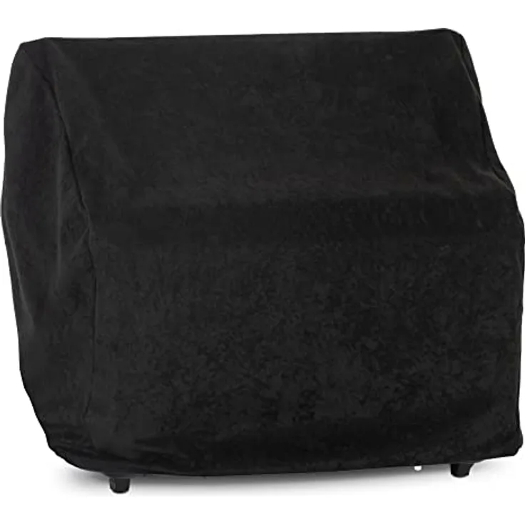 Alpenklang Akkordeon Case, Schutzhülle für 72 Bässe, Velours Schwarz, Abmessungen 44 x 26 x 40 cm
