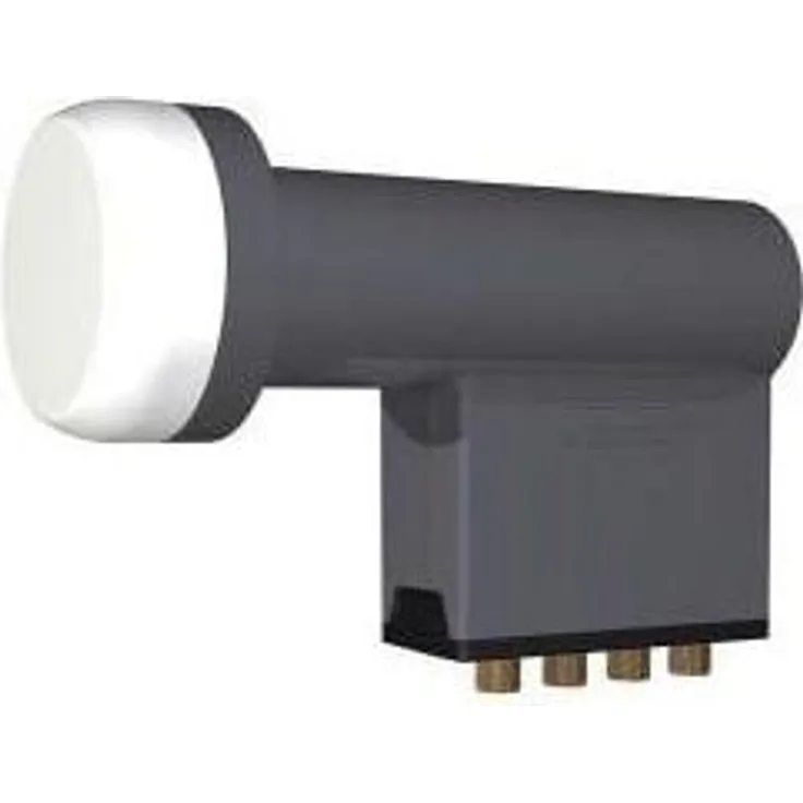 Kreiling Universal-Quattro-LNB (Quattro LNB, 40mm), LNB, Schwarz