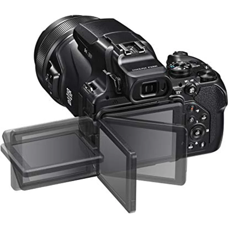 Nikon Coolpix P1000 Digitalkamera (16 Megapixel, 125-Fach optischer Megazoom, 3.2 Zoll RGBW-Display, 4K UHD-Video, WI-Fi) – Bild 4