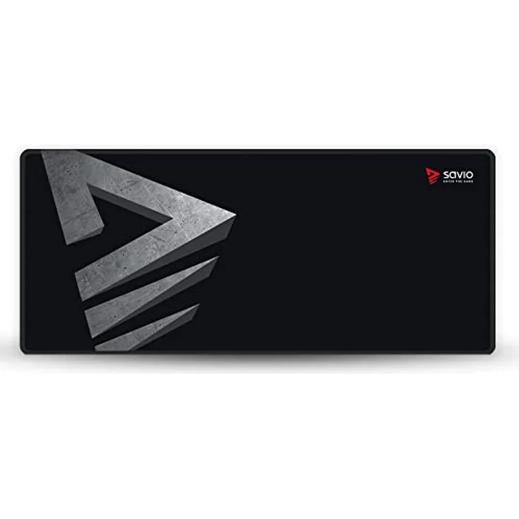 SAVIO Mauspad Gaming “Precision Control” - Gaming Mauspad mit Saum - Gaming Mousepad - Mouse Pad für Gamer - 700x300x3mm (L)