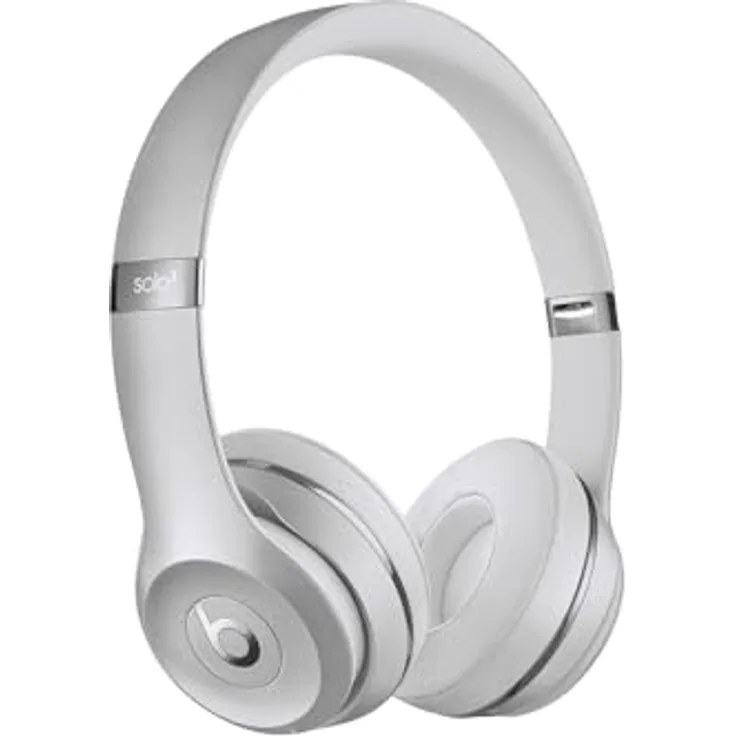 Beats Solo3 (keine Geräuschunterdrückung, 40 h, Kabellos), Kopfhörer, Silber