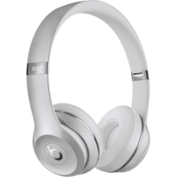 Beats Solo3 (keine Geräuschunterdrückung, 40 h, Kabellos), Kopfhörer, Silber – Bild 1