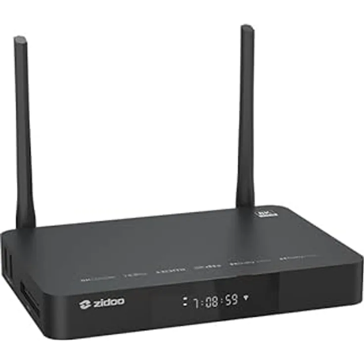Zidoo Z9X 8K Android Mediaplayer, 8K Streaming-Player mit HDR, Dolby Vision und 16TB Unterstützung