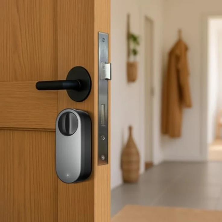 AQARA U200 Lite Kit Smartlock, keyless Türschloss mit NFC-Funktion und Auto Lock, Schwarz – Bild 6