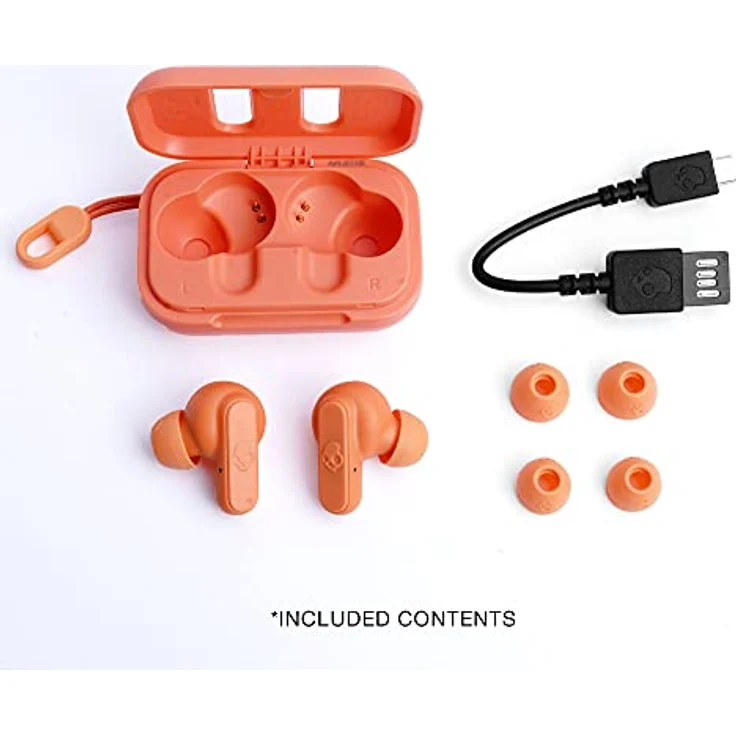 Skullcandy DIME True Wireless In-Ear-Kopfhörer, orange – Bild 7