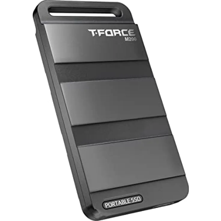 TEAMGROUP SSD 2TB Portable M200 bk USB-C TEM | 2.0/2.0G, T8FED9002T0C102