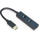 CREATIVE Sound Blaster Play! 4, hochauflösender Audioadapter, USB-C Externe Stereo-Soundkarte DAC kompatibel mit Windows, MAC, PS4, PS5, PC, Kopfhörern, Laptops, Smartphones, Tablets
