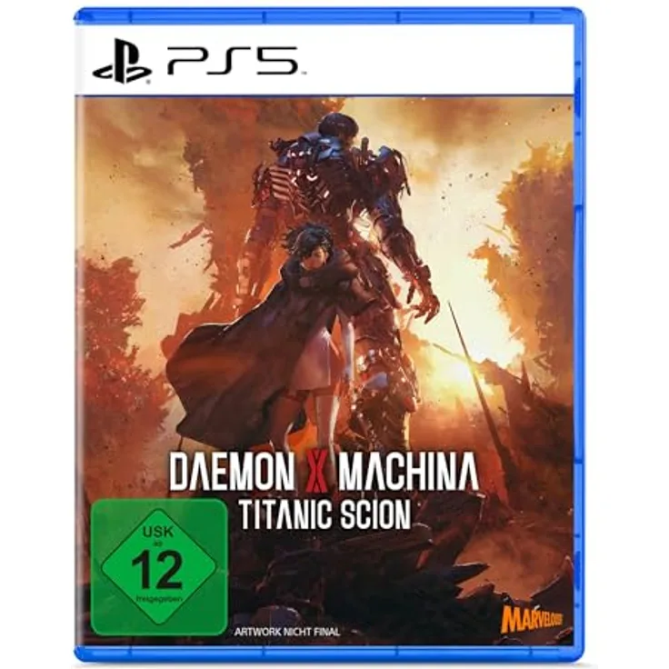 Marvelous Europe Daemon X Machina: Titanic Scion - PS5, Sci-Fi Actionspiel mit Koop-Multiplayer und individuell anpassbarem Panzerrüstungs-Gameplay
