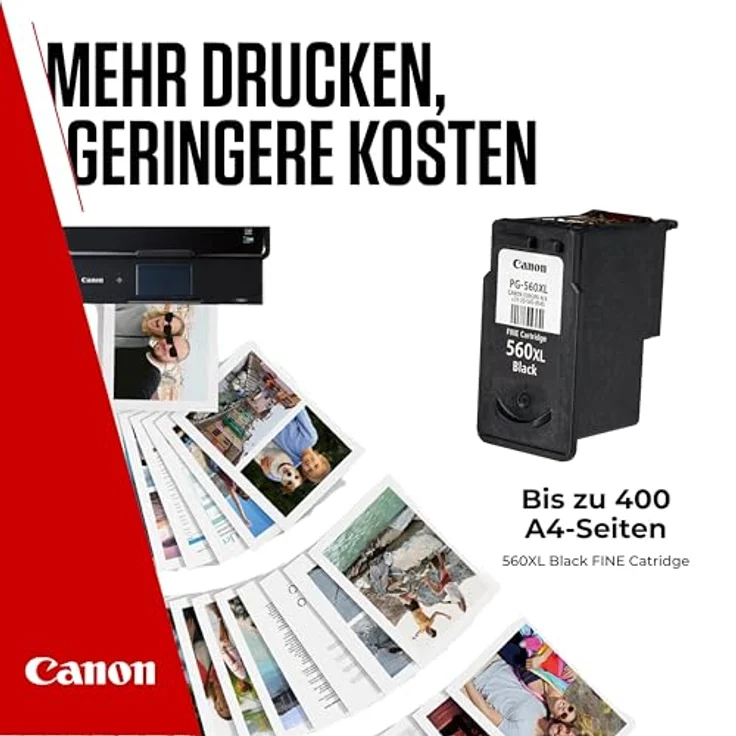 Canon 3712C001 Tinte PG560XL schwarz 400 Seiten hohe Kapazität – Bild 5